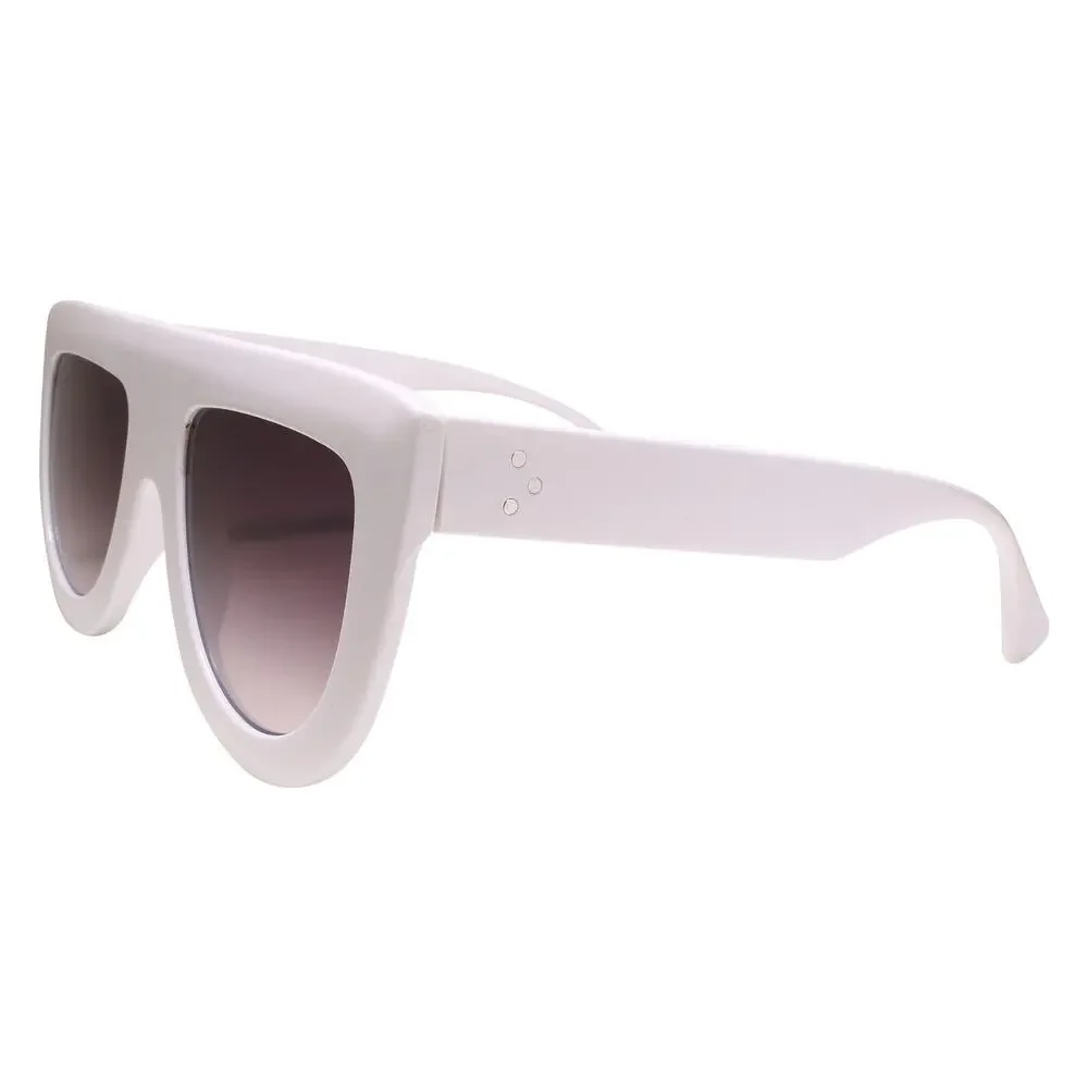 Hip Hop Dapper Clubbing White Sunglasses